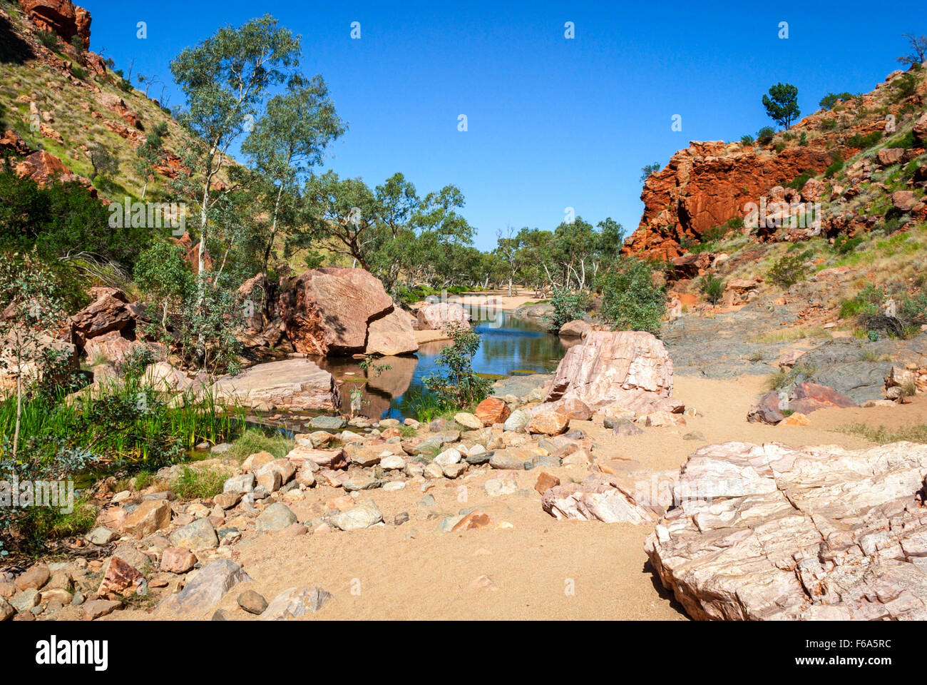 Simpsons Gap (Australien, Northern Territory) Stockfoto