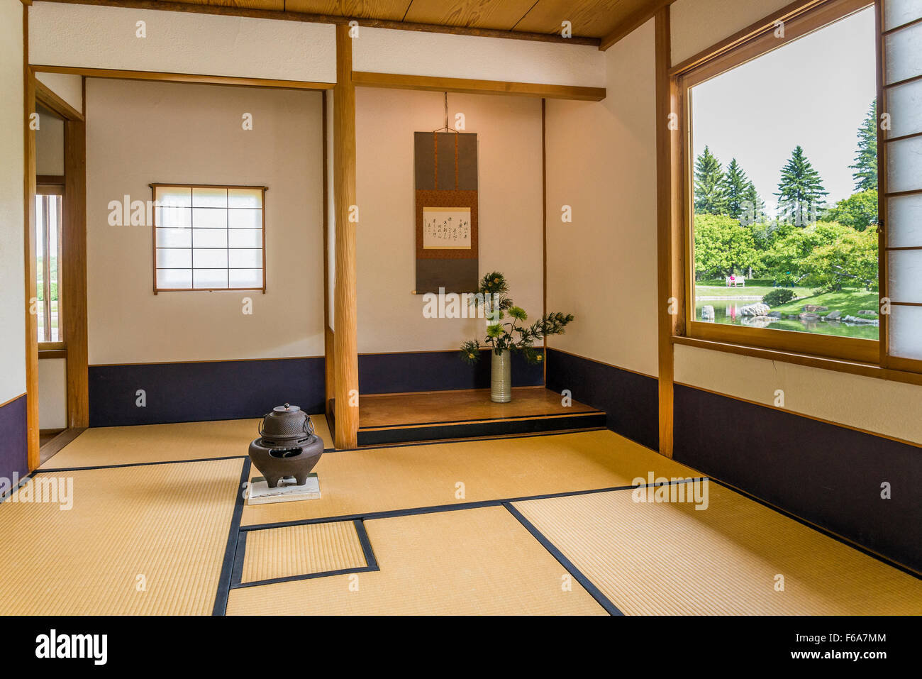 Traditionellen japanischen Haus Stockfoto