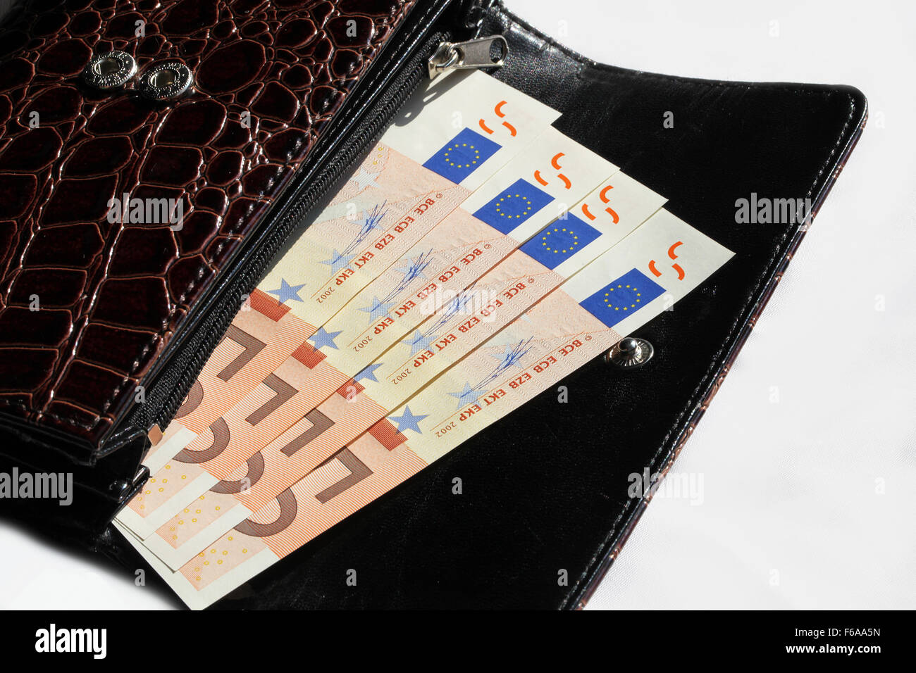 Euro-Banknoten Stockfoto