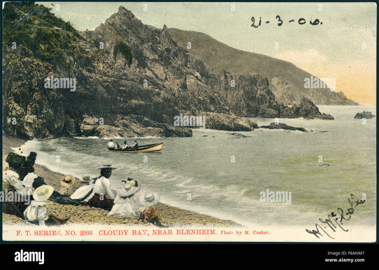 McCusker, Arthur John, 1868-1943 FT Serie keine 2366 Cloudy Bay Stockfoto