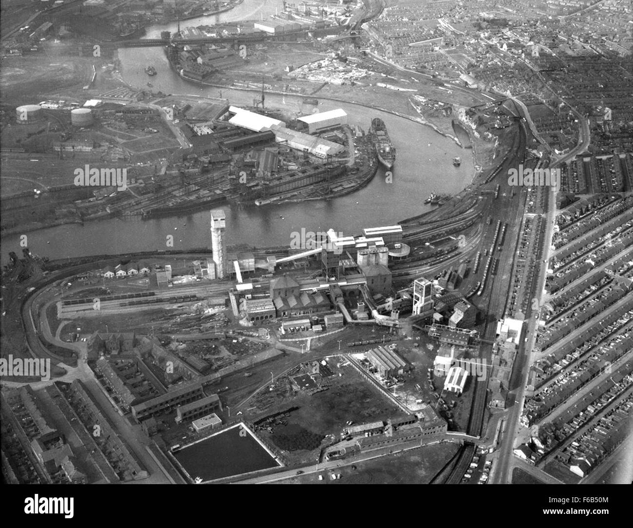 Wearmouth Colliery, Sunderland Stockfoto