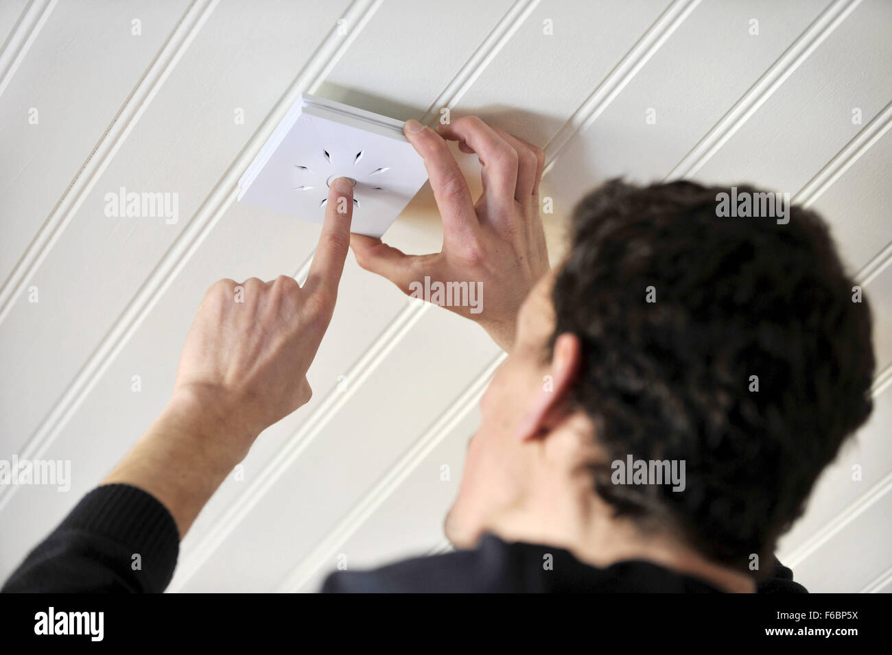 Rauchmelder Stockfoto