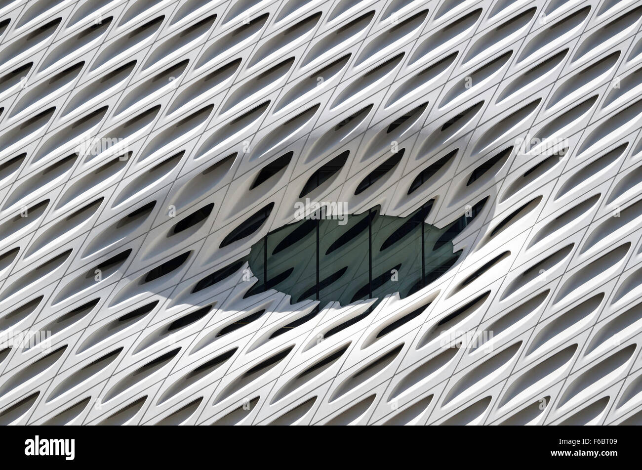Detail der breiten Museum, South Grand Avenue, Los Angeles, Kalifornien, USA Stockfoto