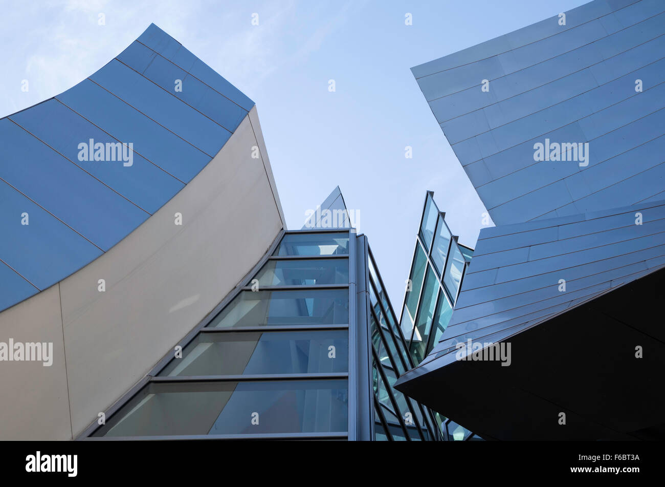 Walt Disney Concert Hall, South Grand Avenue, Los Angeles, Kalifornien, USA Stockfoto