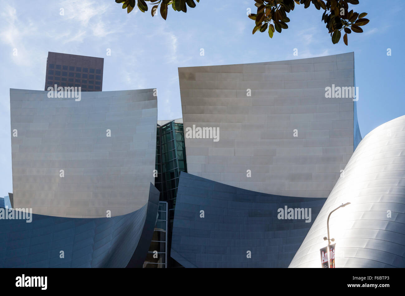 Walt Disney Concert Hall, South Grand Avenue, Los Angeles, Kalifornien, USA Stockfoto
