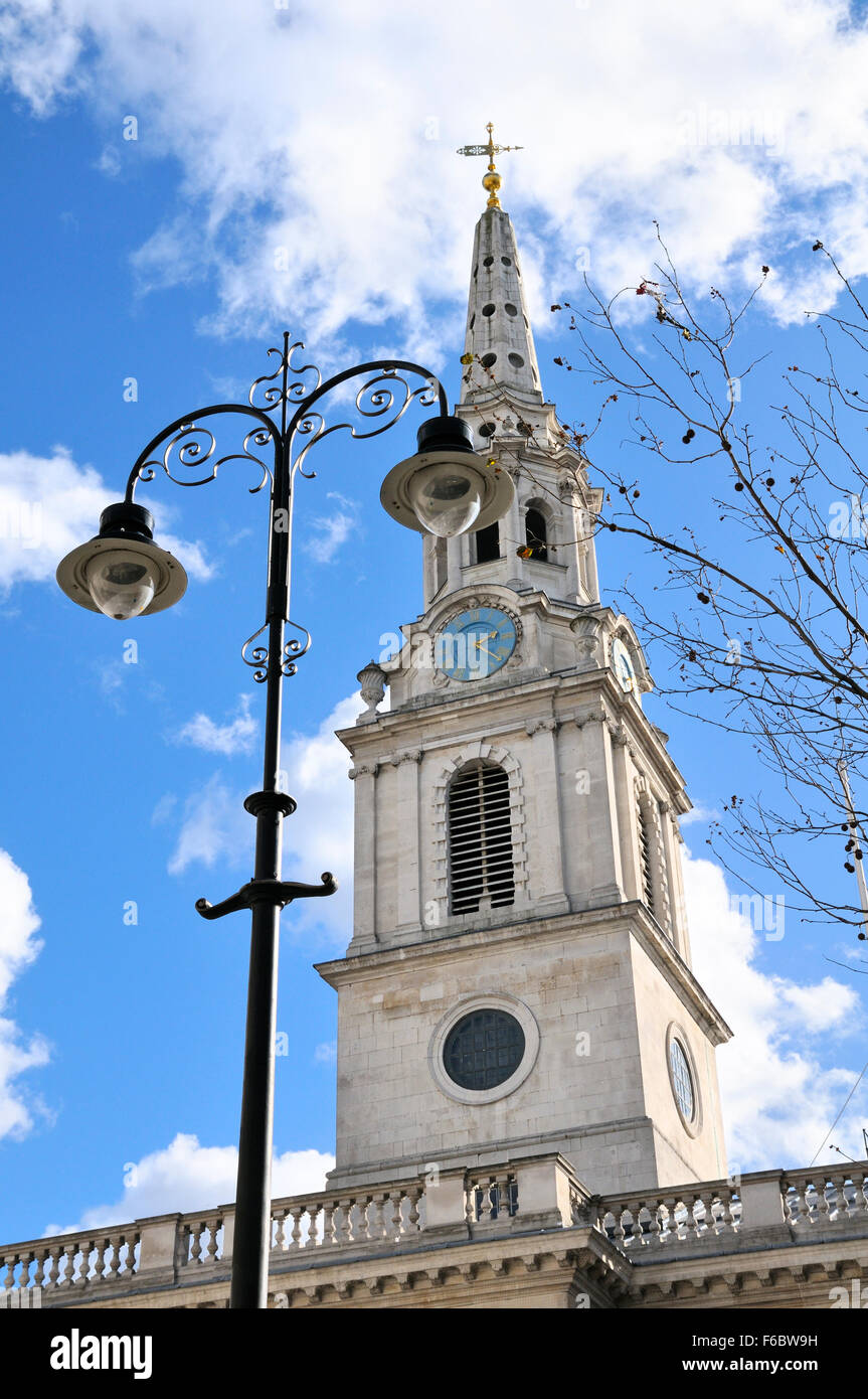 St Martin-in-the-Fields Kirche, Trafalgar Square, London, England, Großbritannien Stockfoto