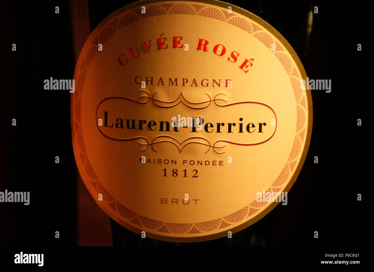 Markenname: "Laurent Perrier", Berlin. Stockfoto