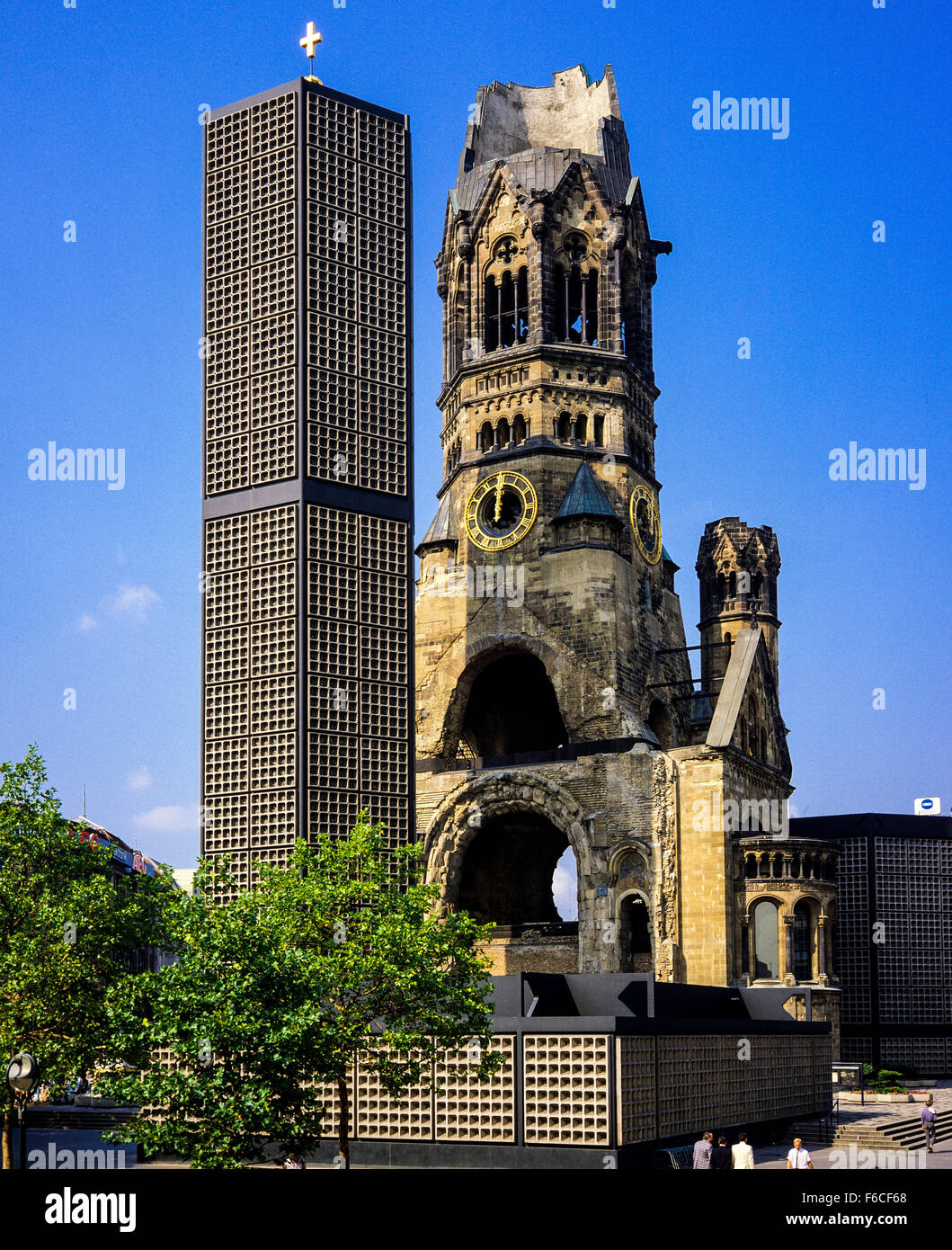 "Gedächtniskirche" Kaiser William Memorial Church, Berlin, Deutschland