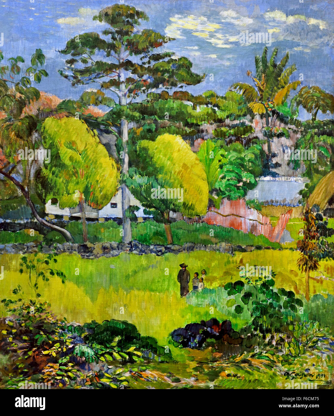 Paysage - Landschaft 1901 Paul Cezanne 1839-1906 Frankreich Französisch Stockfoto