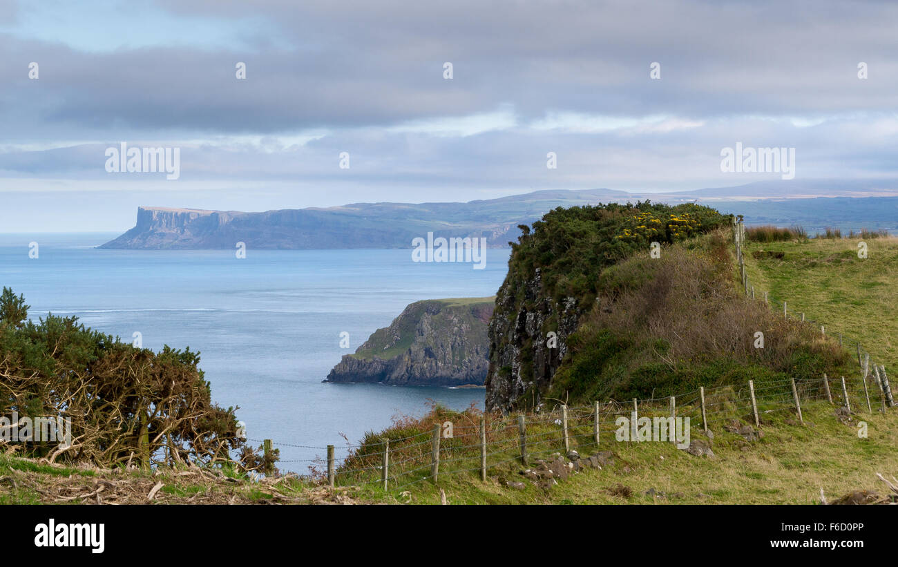 Küste von North Antrim, County Antrim, Nordirland Stockfoto