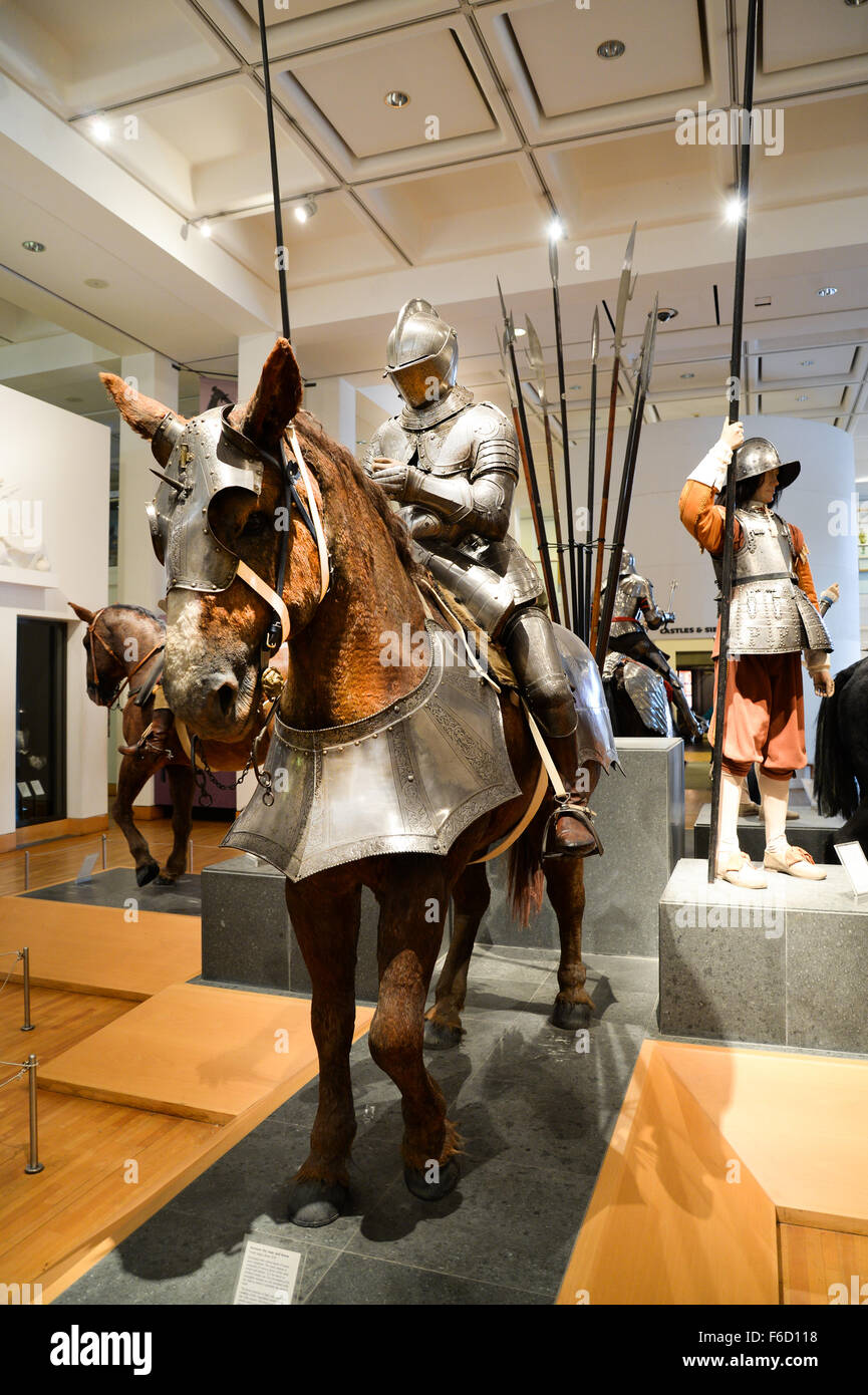 Royal Armouries Museum in Leeds Stockfoto