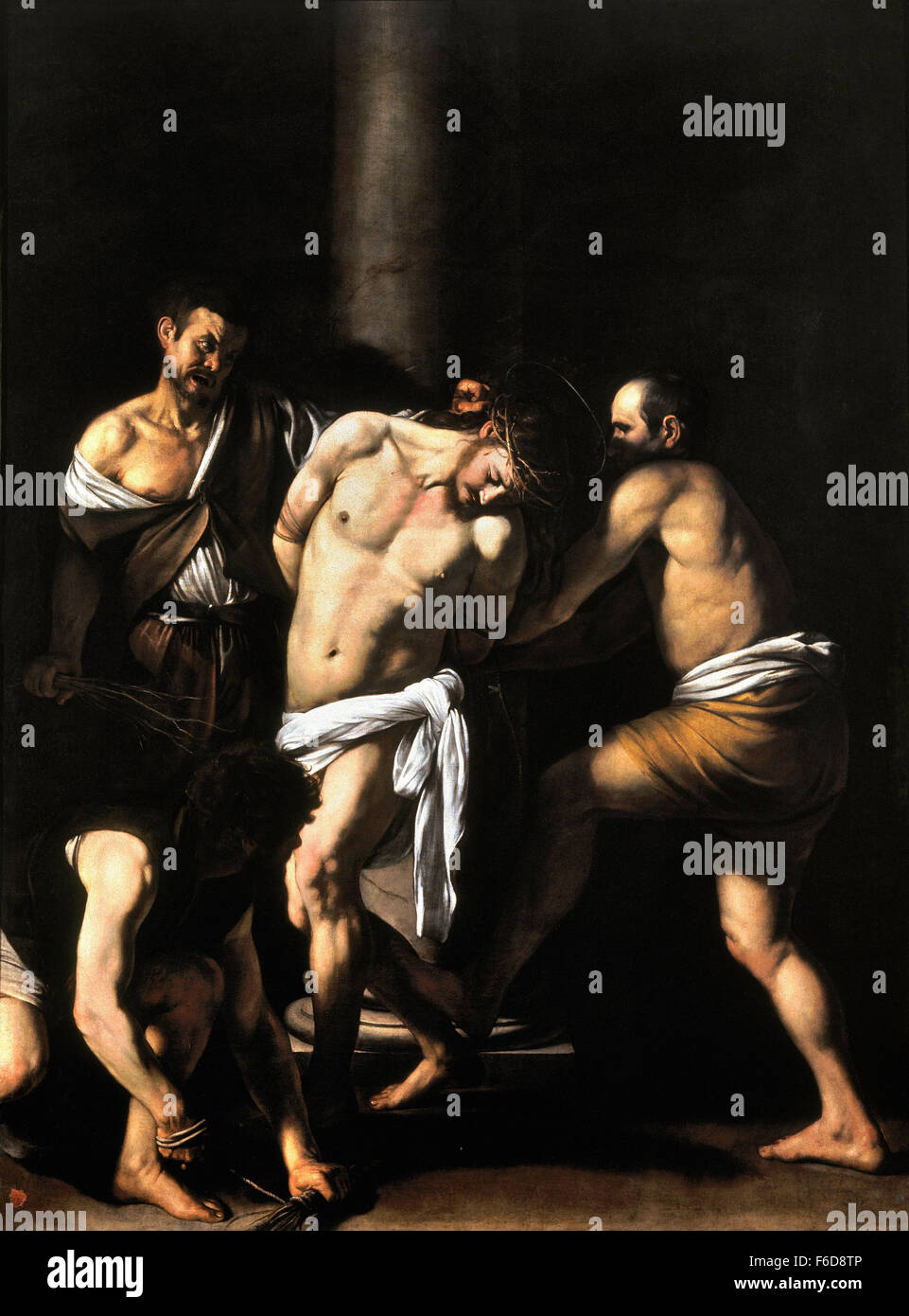 Michelangelo Merisi da Caravaggio - Flagellation Stockfoto