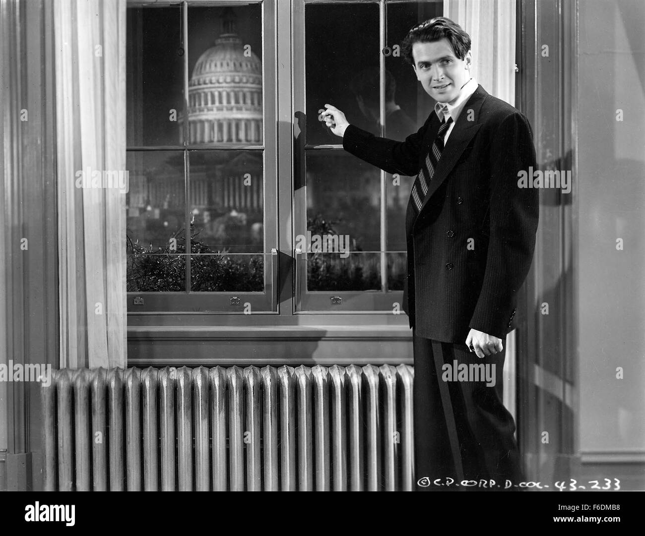 VERÖFFENTLICHT: 17. Oktober 1939 - Film Originaltitel: Mr. Smith geht nach Washington. IM BILD: JAMES STEWART. Stockfoto
