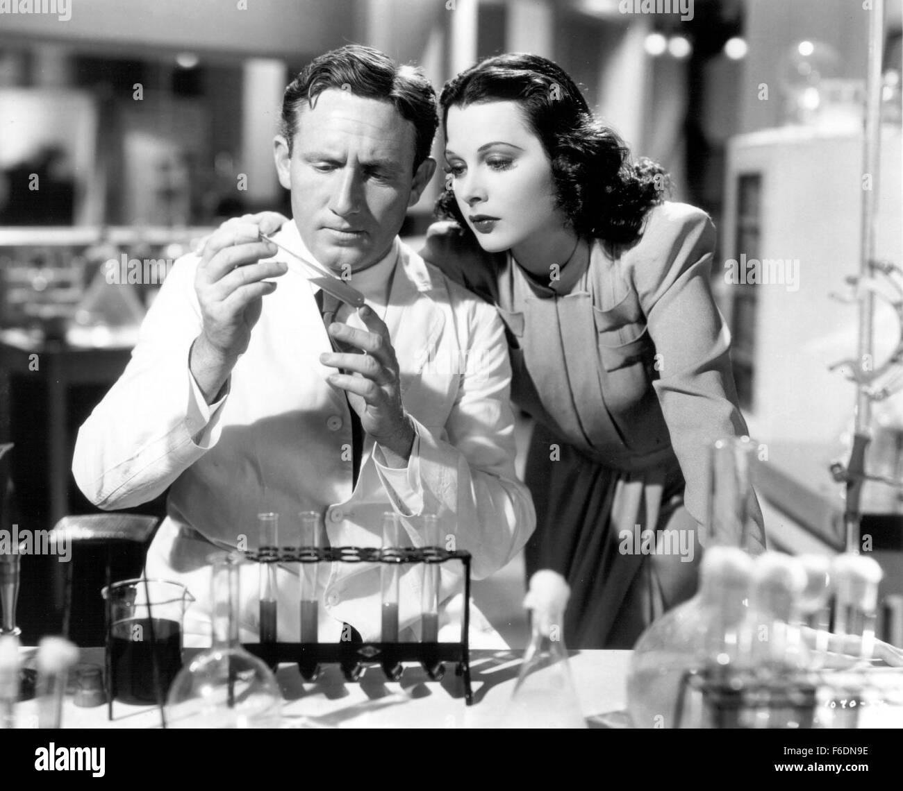 VERÖFFENTLICHT: 2. Februar 1940 - Film Originaltitel: I Take This Woman. IM BILD: SPENCER TRACY, HEDY LAMARR. Stockfoto