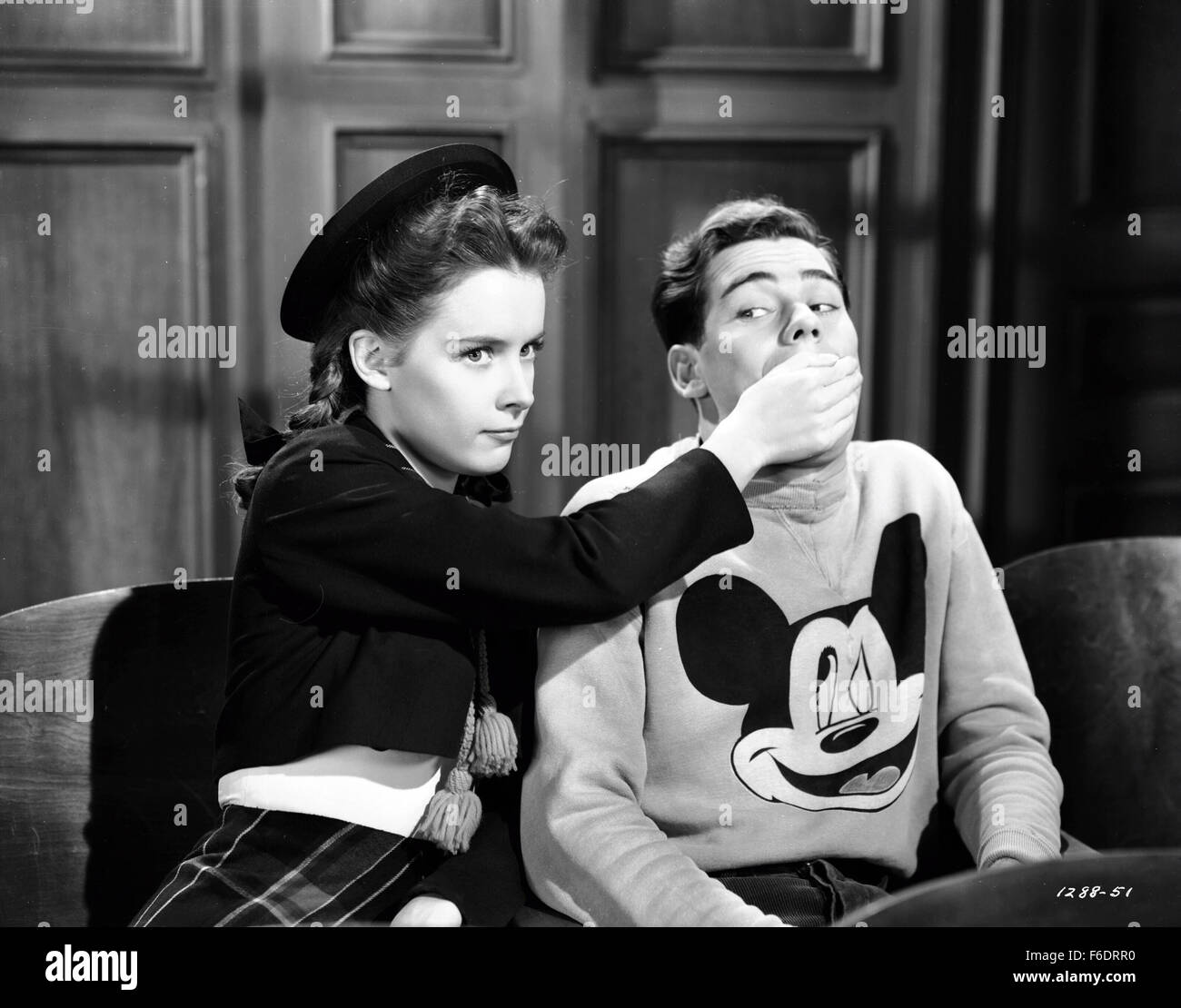 Datum der Freigabe: 2. August 1943. FILMTITEL: Junge Ideen. STUDIO: Metro-Goldwyn-Mayer (MGM). PLOT:. Im Bild: SUSAN PETERS als Susan Evans. Stockfoto