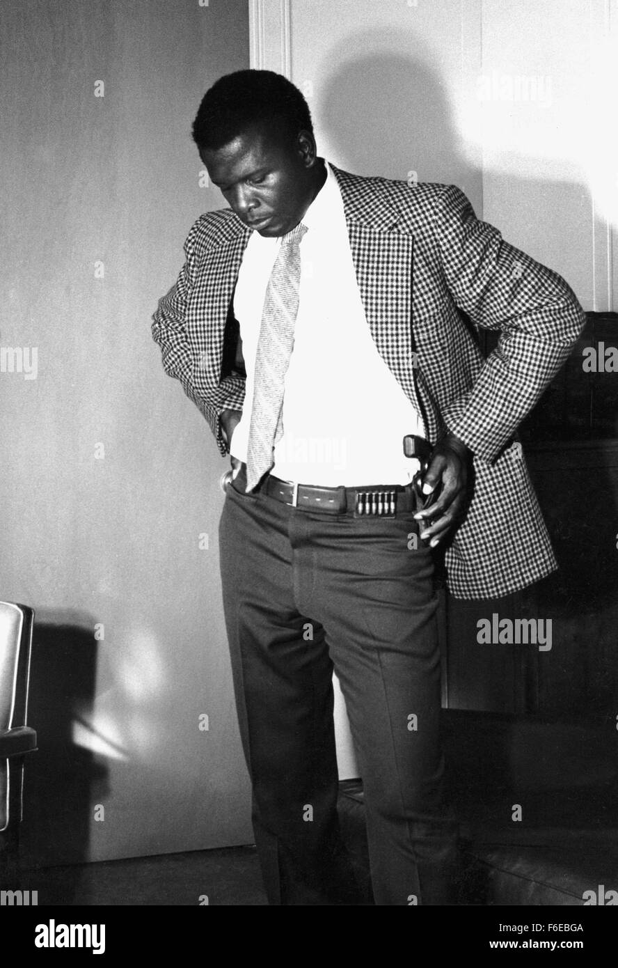 1. Januar 1960 - Sidney Poitier, am Set Portrait, 1967 (Bild Kredit: C Glasshouse/Unterhaltung Bilder) Stockfoto