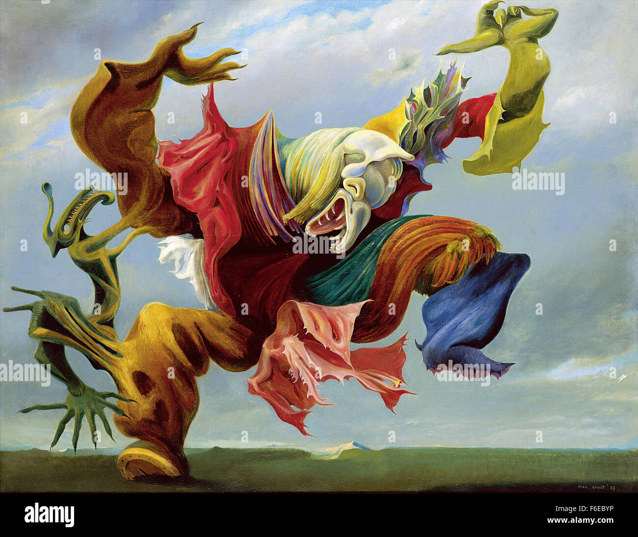 Max Ernst - Kamin Engel (der Triumph des Surrealismus) Stockfoto