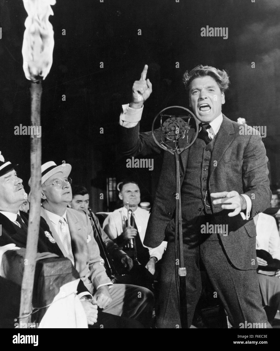 7. Juli 1960; Hollywood, Kalifornien, USA; Schauspieler BURT LANCASTER Stars wie Elmer Gantry in Richard Brooks inszenierte Drama, "Elmer Gantry" basiert auf dem Roman von Sinclair Lewis. Stockfoto