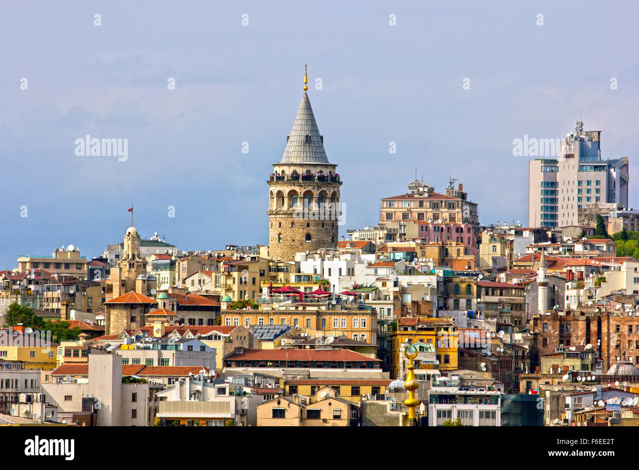 Skyline von Istanbul Stockfoto