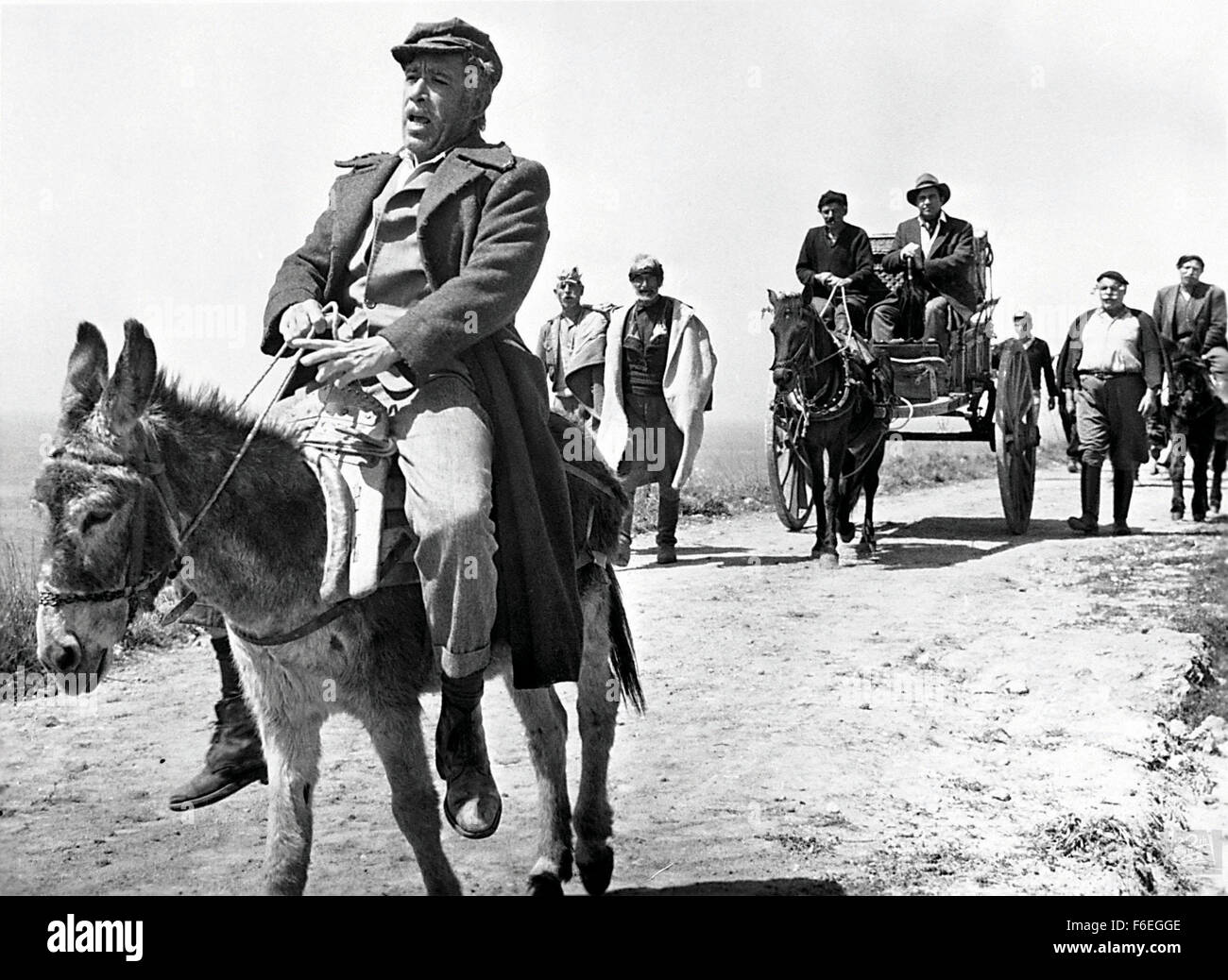 17. Dezember 1964; Athen, Griechenland; Schauspieler ANTHONY QUINN stars wie Alexis Zorbas im 20. Jahrhundert Fox Drama, "Zorba der Grieche." Unter der Regie von Michael Cacoyannis. Stockfoto