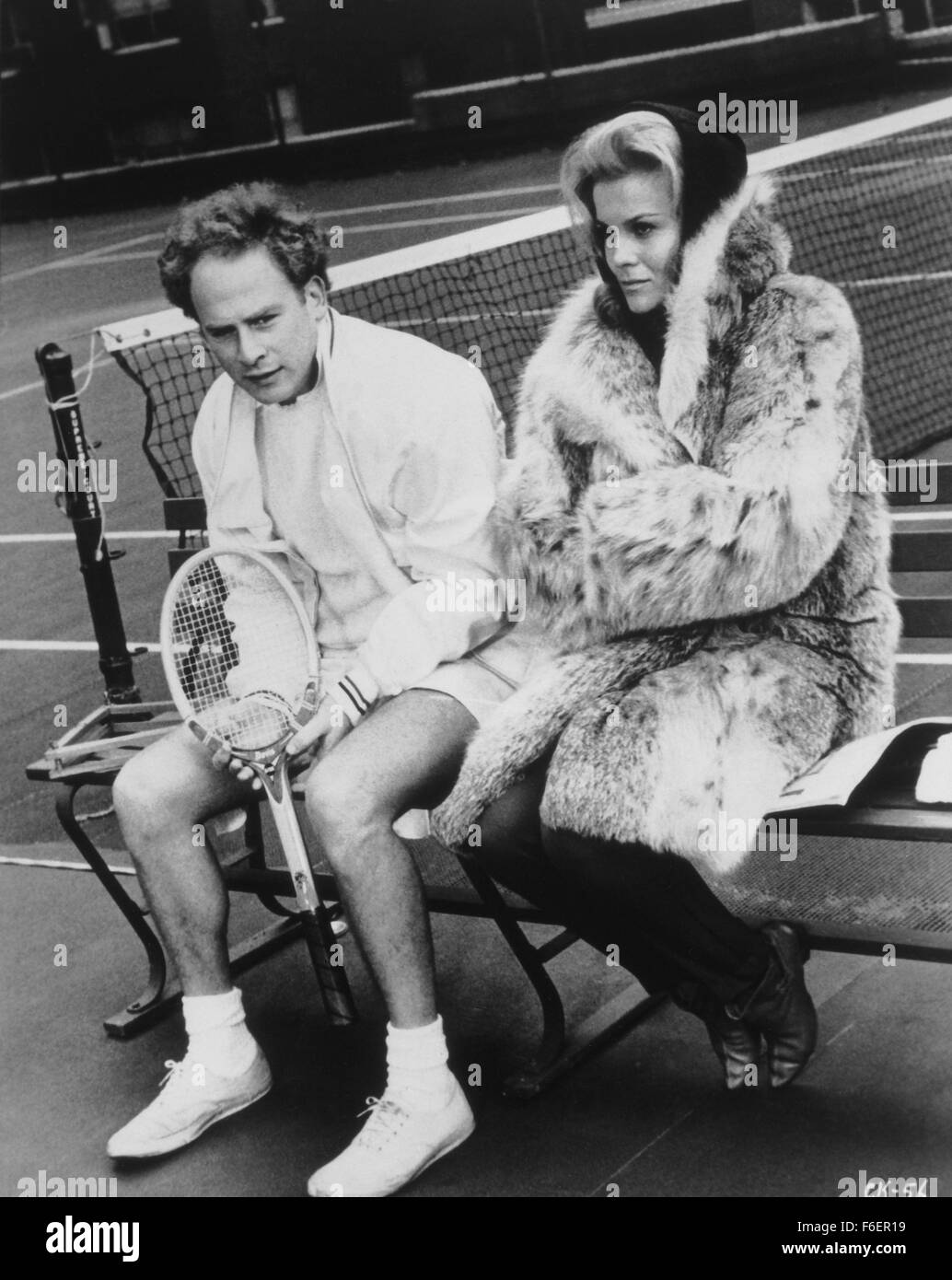 1. Januar 1970 - Art Garfunkel und Ann Margaret, am Set des Films, Carnal Knowledge, 1971 (Bild Kredit: C Glasshouse/Unterhaltung Bilder) Stockfoto