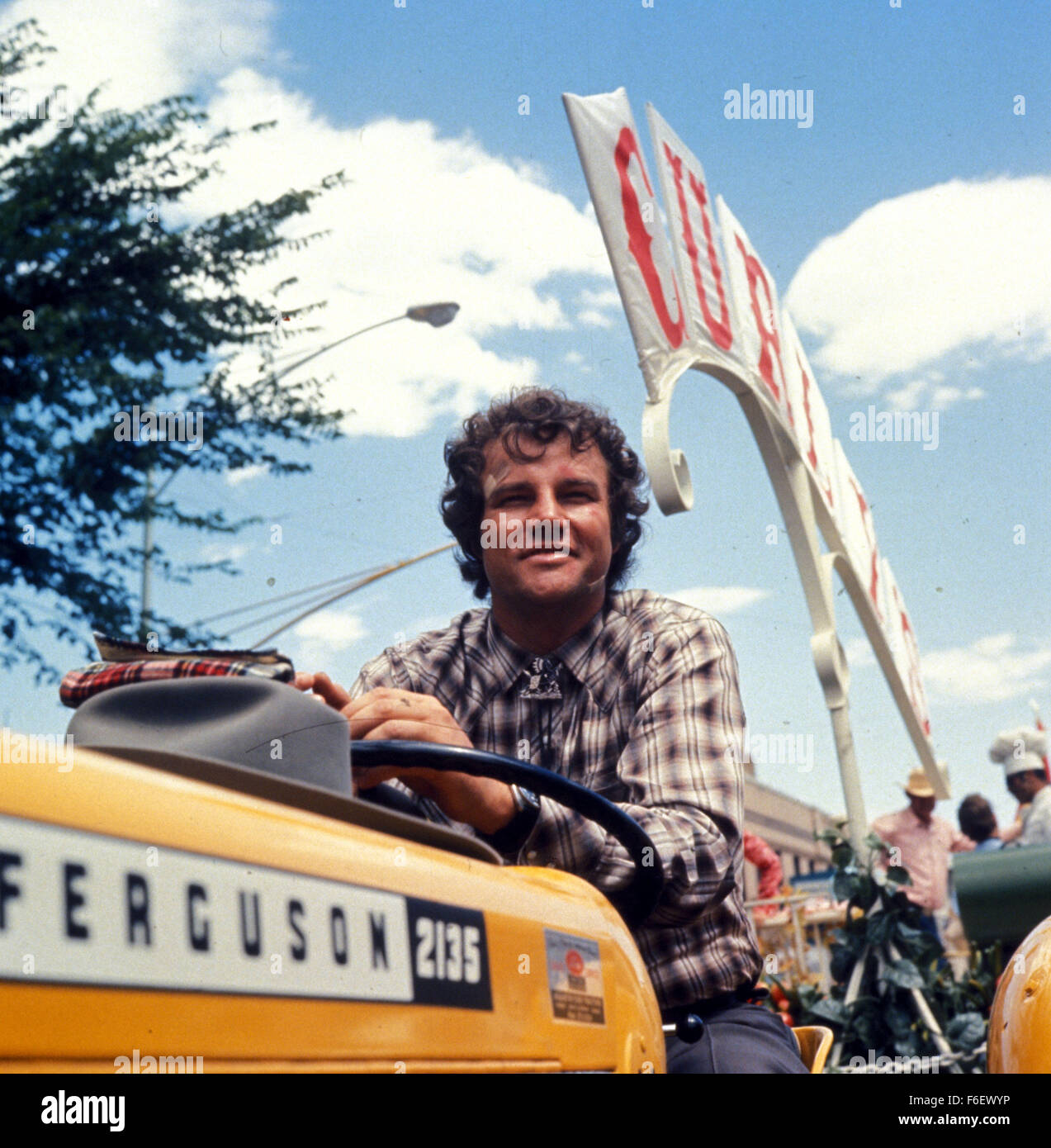 4. August 1972; Hollywood, Kalifornien, USA; Bild von western-Film "Junior Bonner." Stockfoto