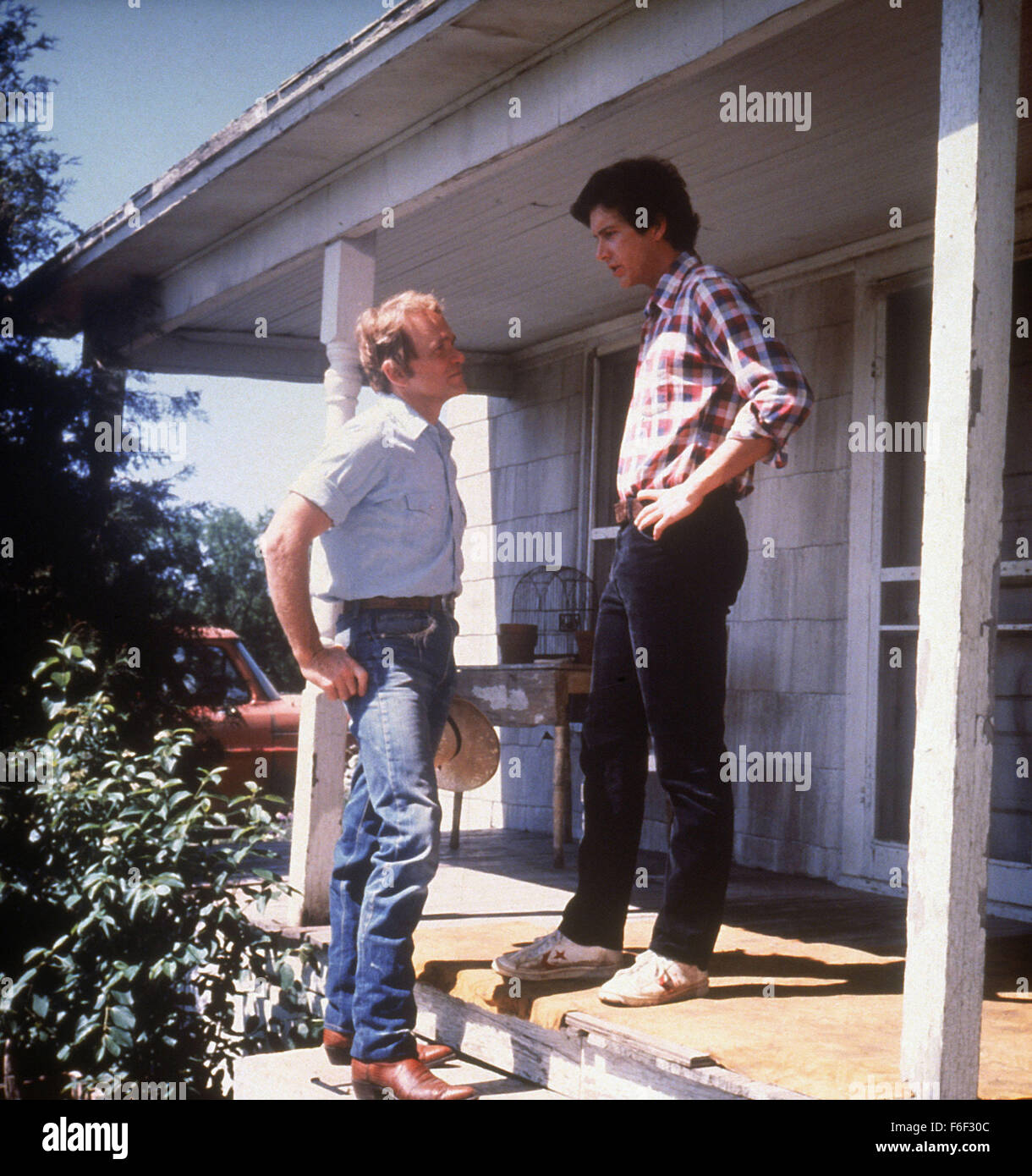 30. Juli 1982; Bixby, OK, USA; Eine Szene aus "Tex" Stockfoto