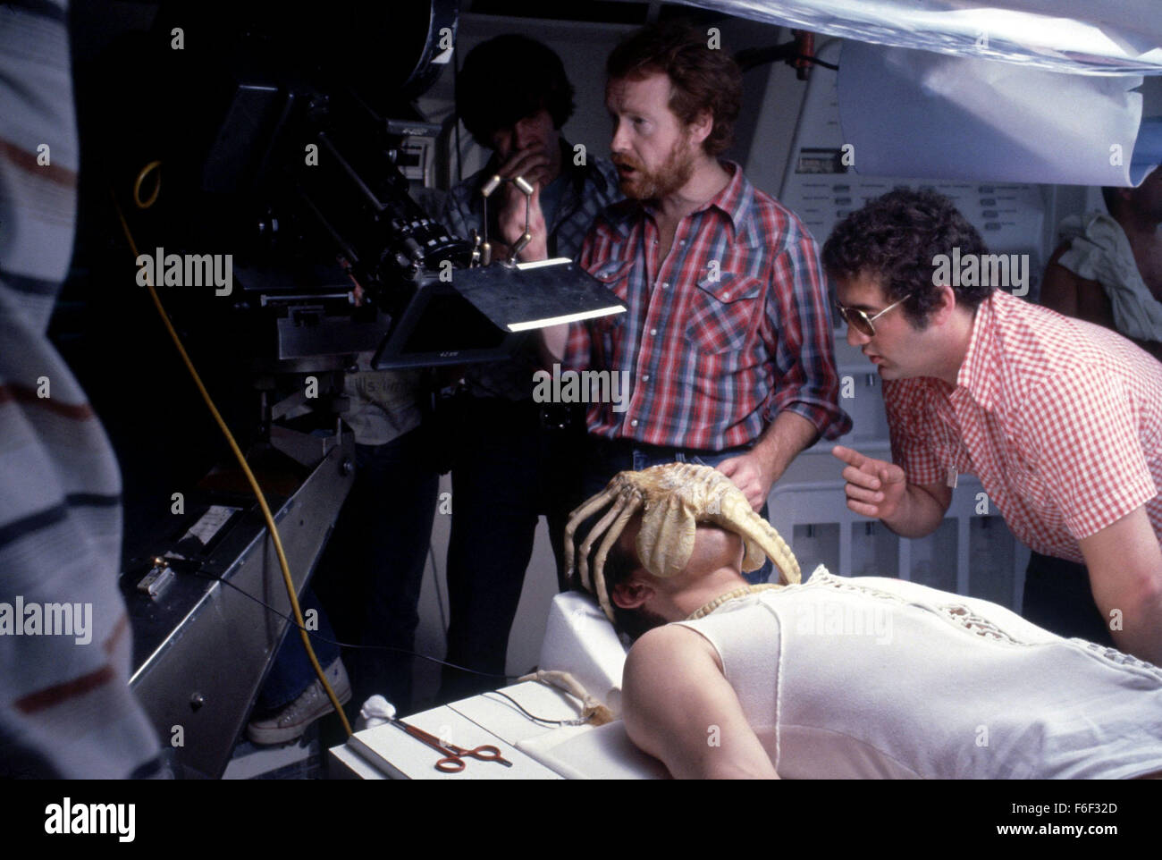 3. August 1979; London, UK; Szene aus dem Sci-Fi-Thriller "Alien: The Directors Cut" unter der Regie von Ridley Scott. Stockfoto