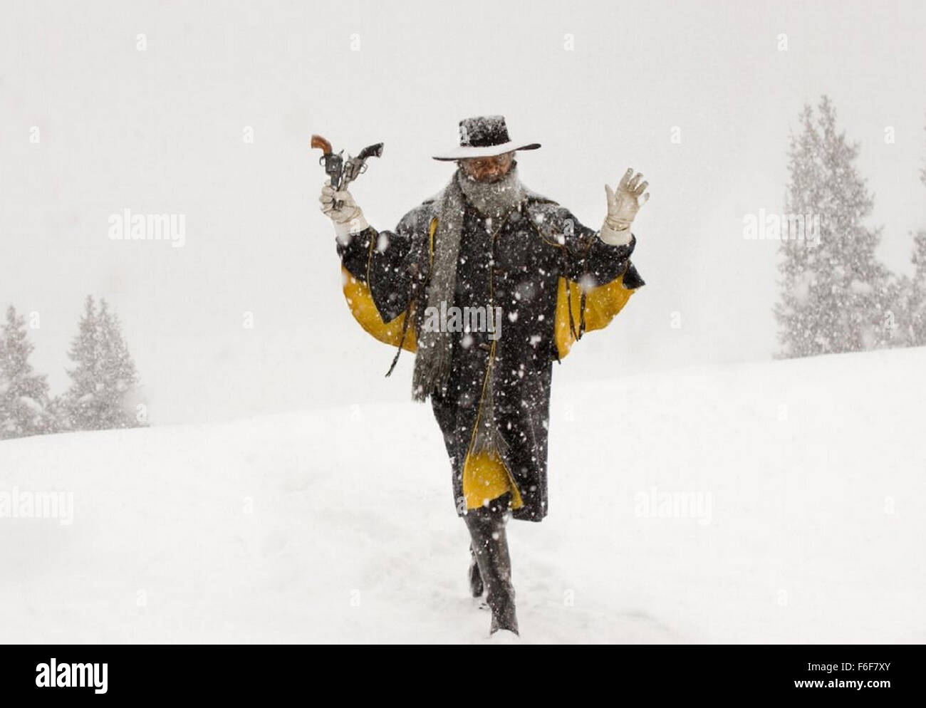 DER VERHASSTE 8 2015 Weinstein Company Film mit Samuel L Jackson Stockfoto