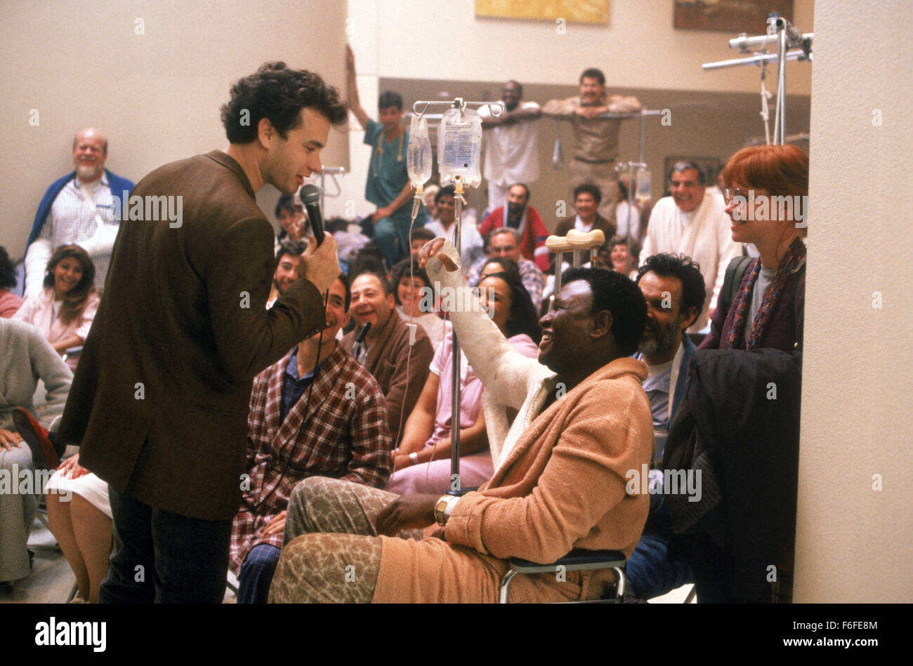 20. August 1988; Hollywood, Kalifornien, USA; Szene aus der Komödie "Punchline" unter der Regie von David Seltzer. Stockfoto
