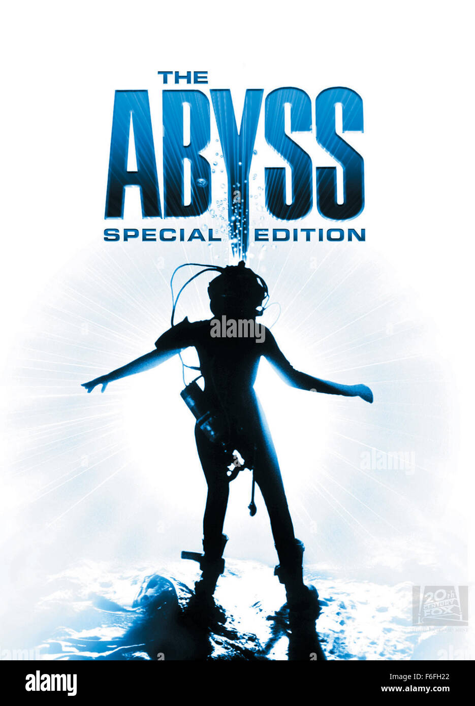 9. August 1989; Hollywood, Kalifornien, USA; Bild aus einer Aktion, Abenteuer, Thriller "The Abyss" unter der Regie von James Cameron. Stockfoto