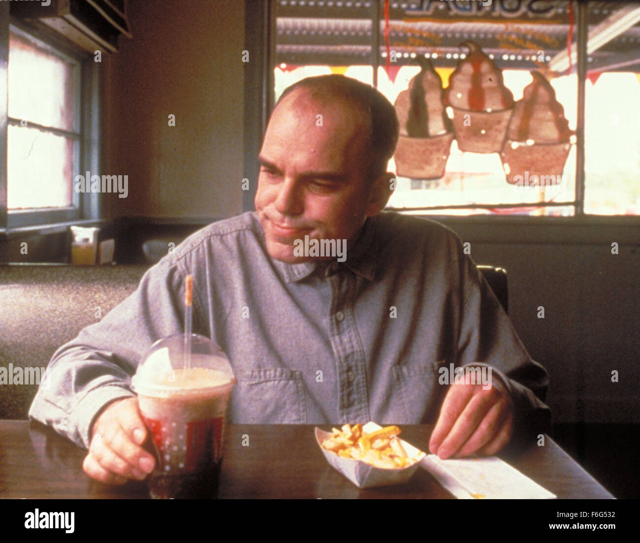 27. November 1996; Little Rock, AR, USA; BILLY BOB THORNTON schrieb, Diredted und Stars wie Karl Childers in dem Drama von Miramax Films, "Sling Blade." Stockfoto