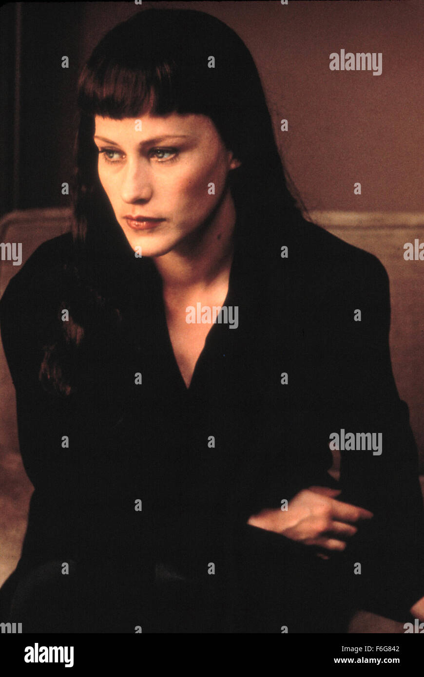 15. Januar 1997; Hollywood, Kalifornien, USA; PATRICIA ARQUETTE als Renee Madison/Alice Wakefield in dem Drama, Horror, Mystery '' Lost Highway'' Regie David Lynch. Stockfoto