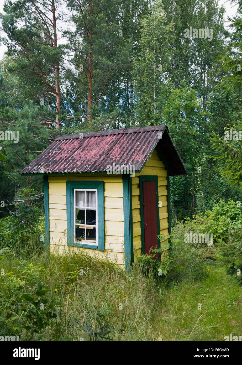 Sehr kleines Haus Stockfoto
