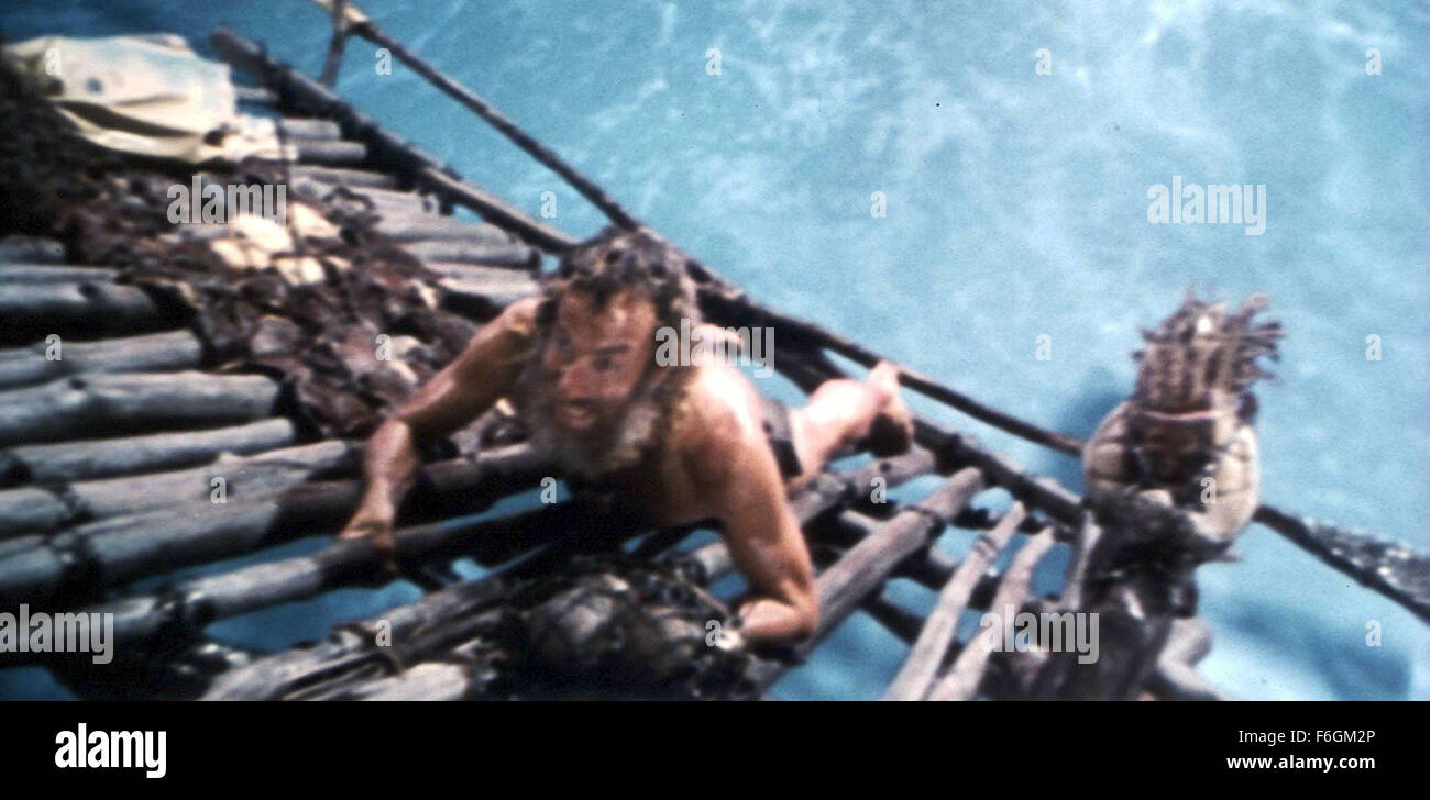 15. November 2000; Hollywood, Kalifornien, USA; TOM HANKS in "Cast Away"...  (Bild Kredit:) Stockfoto