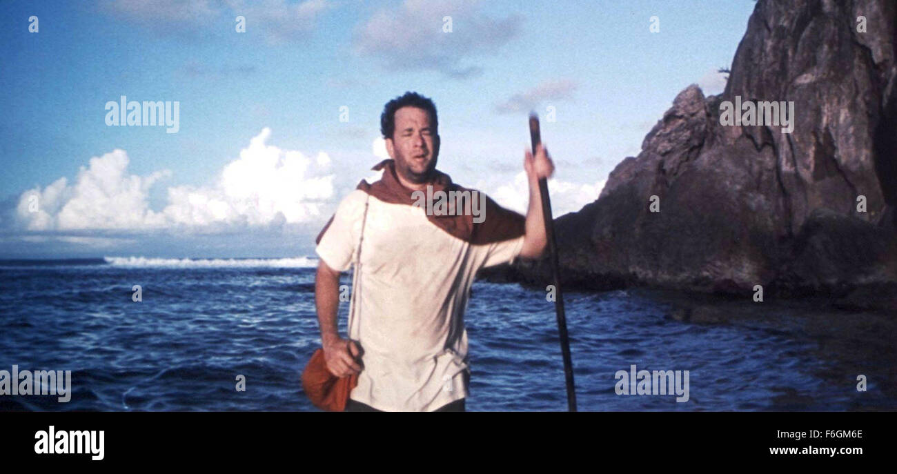 15. November 2000; Hollywood, Kalifornien, USA; TOM HANKS in "Cast Away"...  (Bild Kredit:) Stockfoto