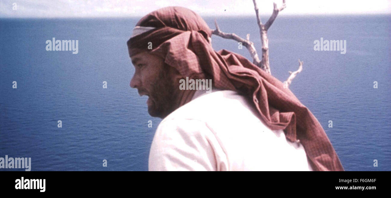 15. November 2000; Hollywood, Kalifornien, USA; TOM HANKS in "Cast Away"...  (Bild Kredit:) Stockfoto