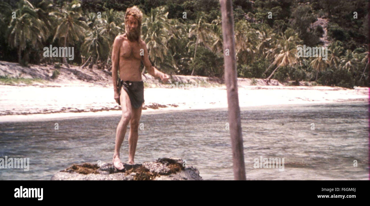 15. November 2000; Hollywood, Kalifornien, USA; TOM HANKS in "Cast Away"...  (Bild Kredit:) Stockfoto