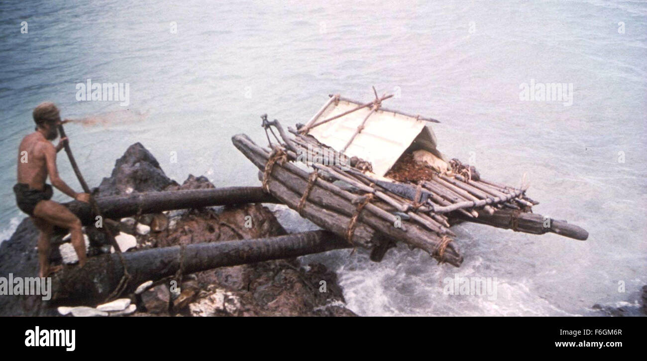 15. November 2000; Hollywood, Kalifornien, USA; TOM HANKS in "Cast Away"...  (Bild Kredit:) Stockfoto