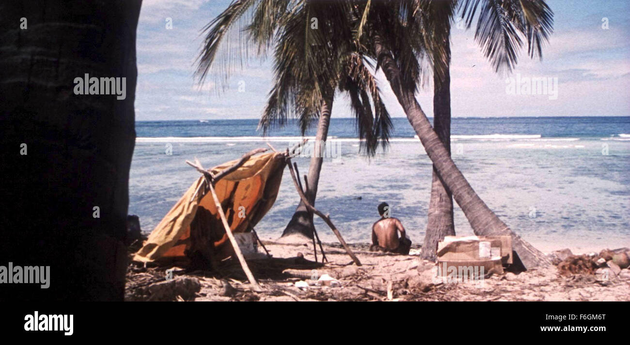 15. November 2000; Hollywood, Kalifornien, USA; TOM HANKS in "Cast Away"...  (Bild Kredit:) Stockfoto