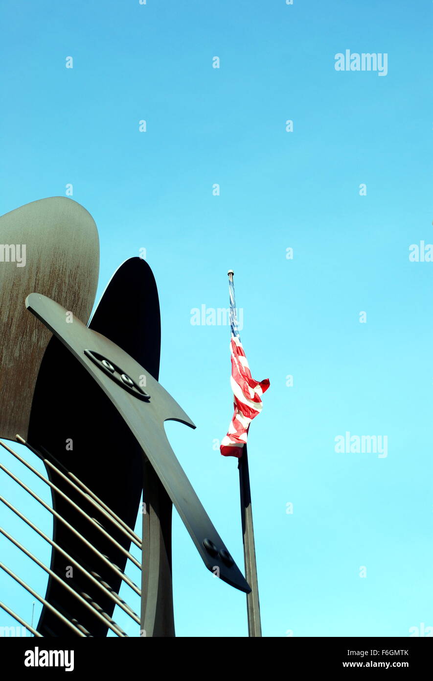 Picasso-Skulptur Stockfoto