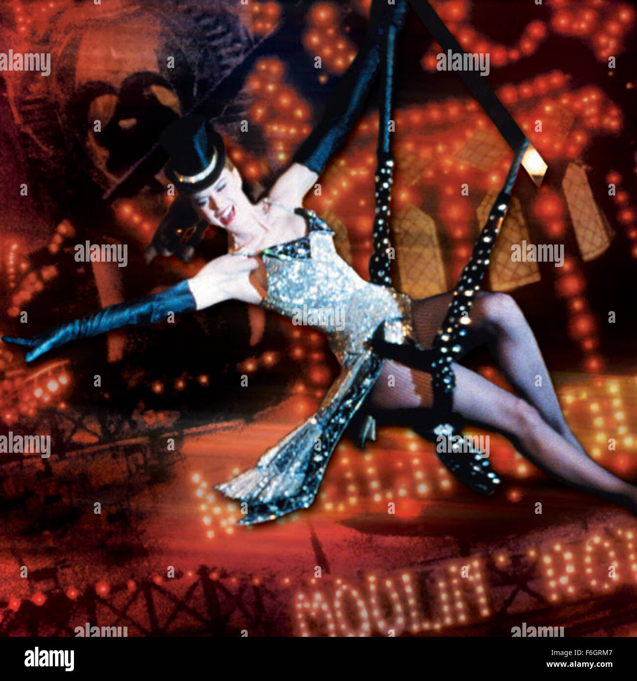 23. Januar 2001; Hollywood, Kalifornien, USA; Bild vom Direktor Baz Luhrmans Drama musikalische "Moulin Rouge" mit NICOLE KIDMAN als Satine. Stockfoto