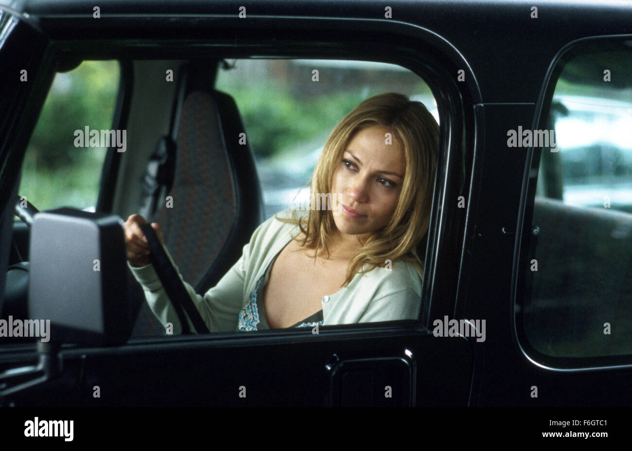 12. Juli 2001; Hollywood, Kalifornien, USA; Das Liebesdrama "Angel Eyes" Regie: Luis Mandoki und stars JENNIFER LOPEZ als Sharon Pogue. Stockfoto