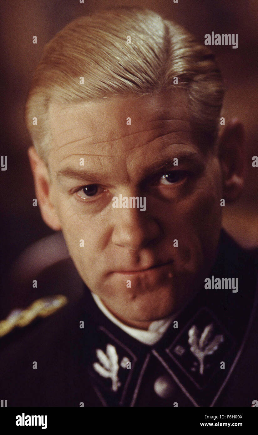 1. Dezember 2001; Hollywood, Kalifornien, USA; Die HBO-Film "Conspiracy: The Meeting am Wannsee", greift das Dritte Reich berühmt-berüchtigten Plan, die finale Lösung des Holocaust zu starten. Abgebildet, Schauspieler KENNETH BRANAGH als General Reinhard Heydrich. Stockfoto