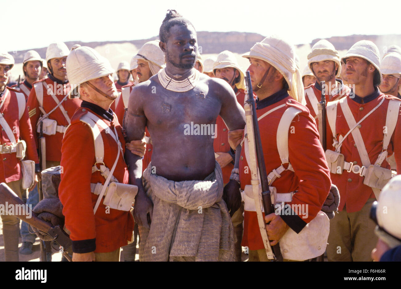 VERÖFFENTLICHT: 8. September 2002 - Film Originaltitel: die vier Federn. Im Bild: DJIMON HOUNSOU als Abou Fatma. Stockfoto