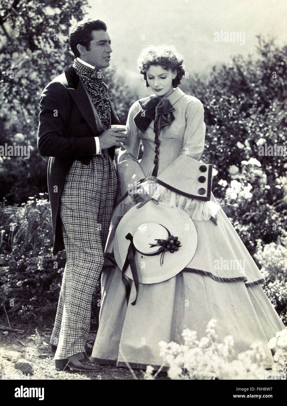 1936, Filmtitel: CAMILLE, Regie: GEORGE CUKOR, Studio: MGM, im Bild: GEORGE CUKOR, GRETA GARBO. (Bild Kredit: SNAP) Stockfoto