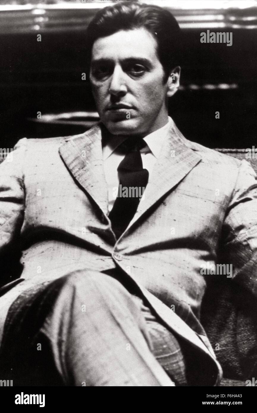 1974, Filmtitel: GODFATHER II, Regie: FRANCIS FORD COPPOLA, abgebildet: FRANCIS FORD COPPOLA. (Bild Kredit: SNAP) Stockfoto