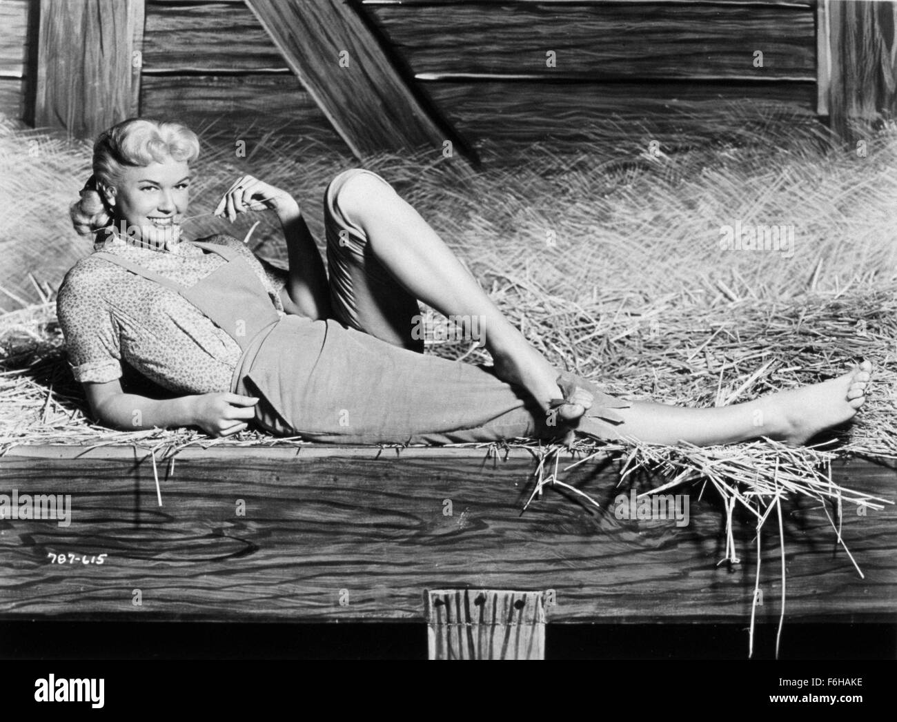 1953, Filmtitel: durch das Licht des silbernen Mondes, Regisseur: DAVID BUTLER, Studio: WARNER, im Bild: DAVID BUTLER, DORIS DAY. (Bild Kredit: SNAP) Stockfoto