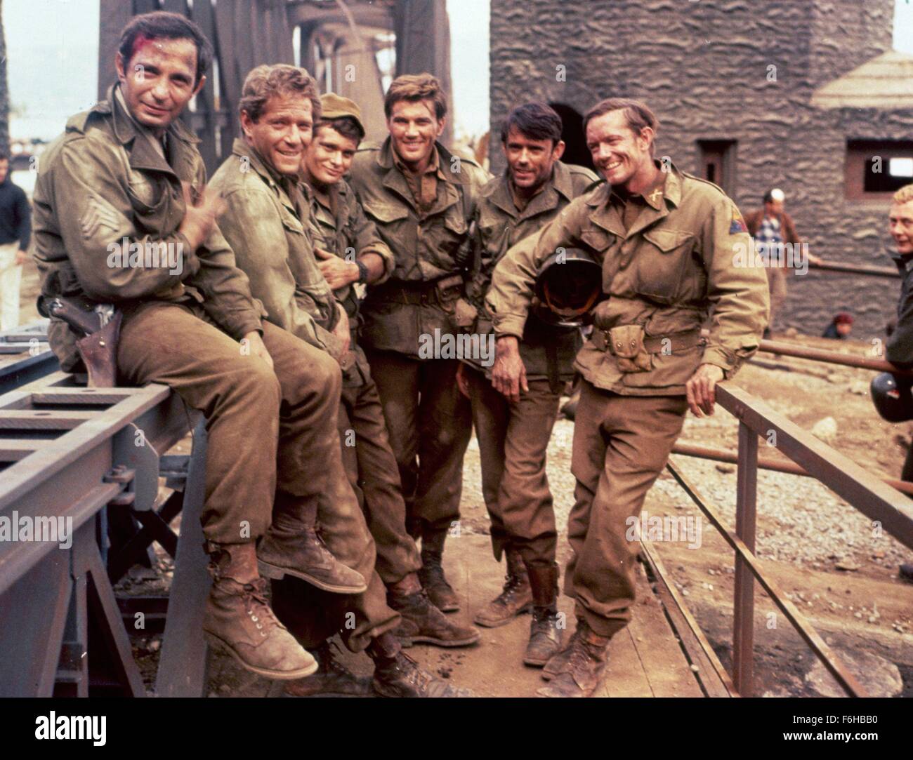 1969, Filmtitel Brücke von REMAGEN, Regie JOHN GUILLERMIN, abgebildet 1969, Filmtitel Brücke von REMAGEN, Regie JOHN GUILLERMIN, abgebildet
