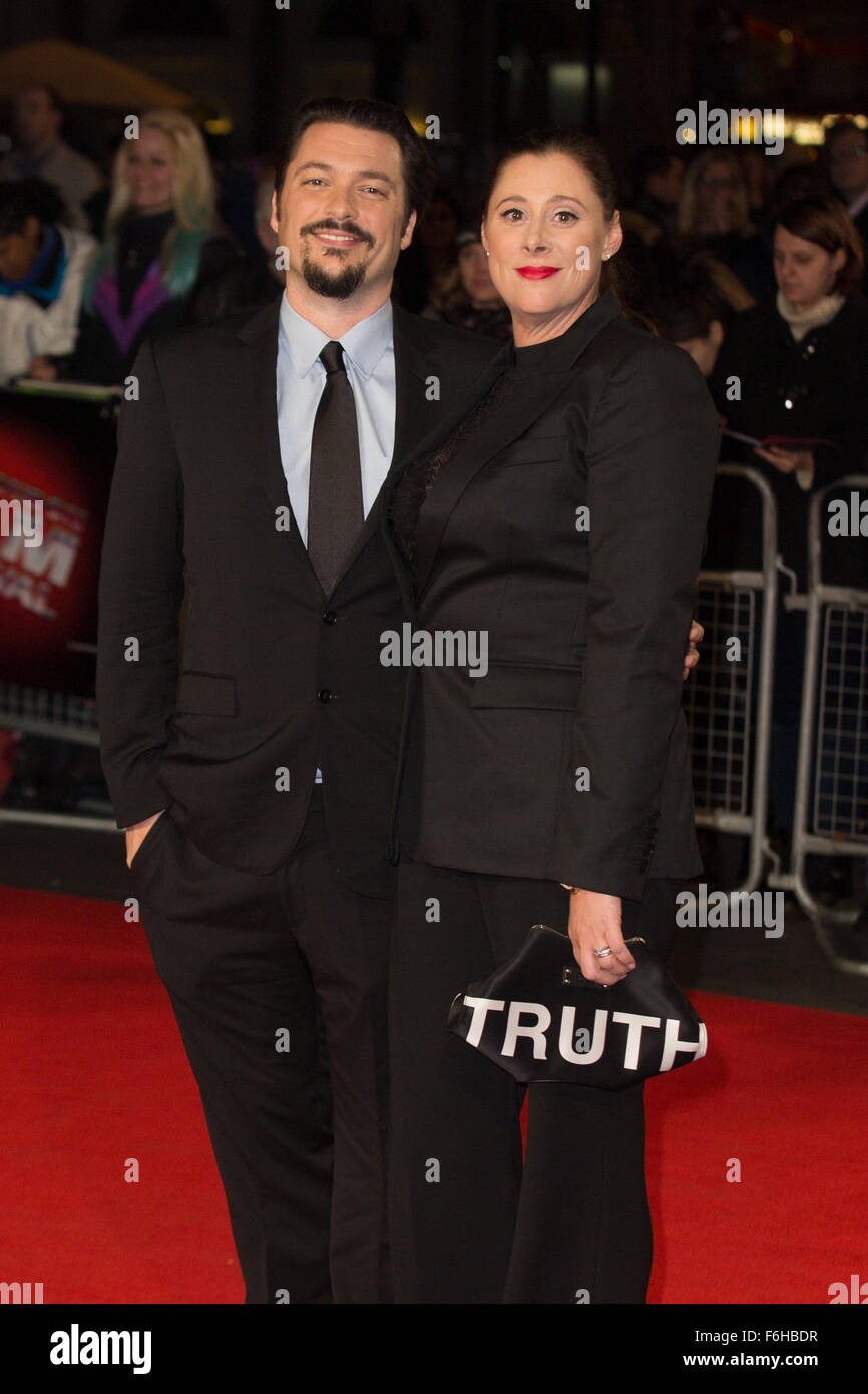 Die British Film Institute London Film Festival - "Wahrheit" - Gemeinschaft besondere Preisverleihung statt im Odeon Leicester Square - Ankünfte Featuring: James Vanderbilt wo: London, Vereinigtes Königreich bei: 17. Oktober 2015 Stockfoto